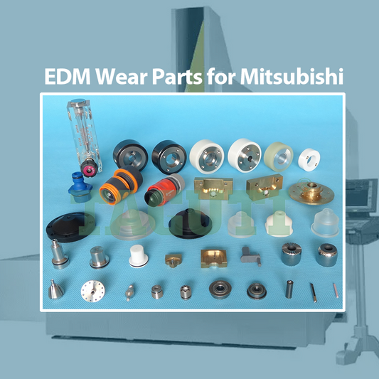 Mitsubishi LS-WEDM wear parts and maintenance guide