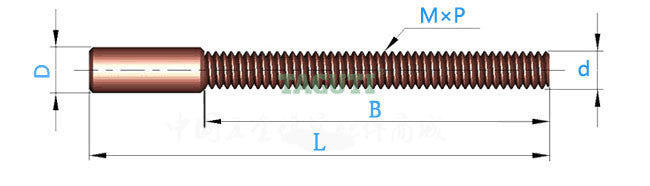 Thread Electrode Tapping Electrode Without Hole