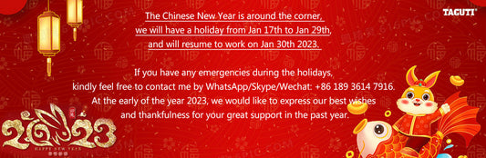 Extend the validity period of the promotion to January 30th 2023 for Chinese New Year