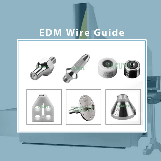 The importance of wire guide in slow wire EDM cutting