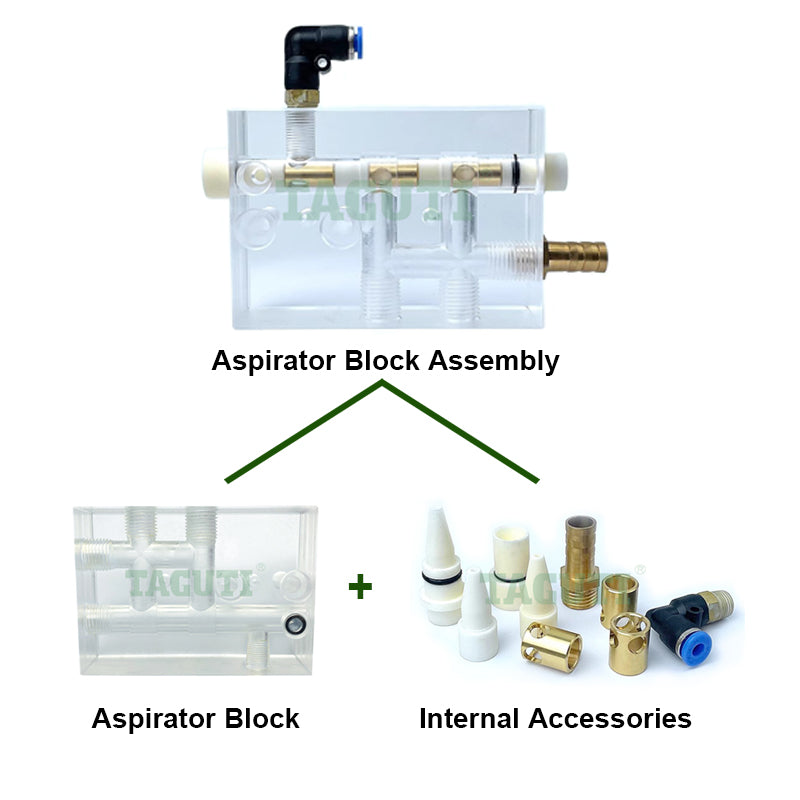 3055304 SODICK Wire Cut Machine Aspirator Block